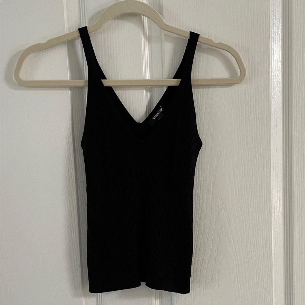 Elegant Black Women's Tank Top